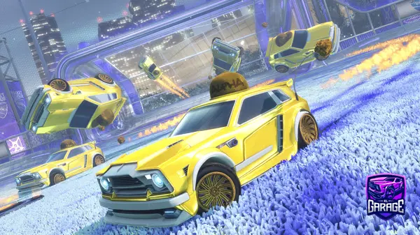 A Rocket League car design from SimasPT79