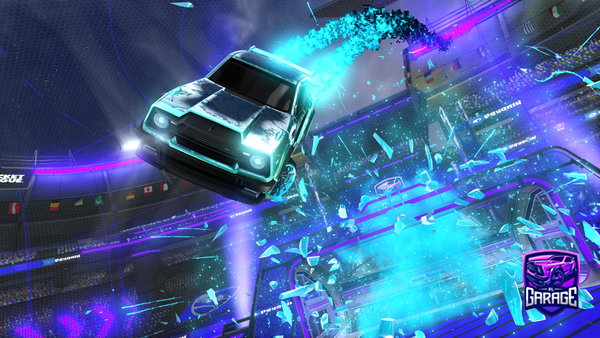 A Rocket League car design from Left4Liquid