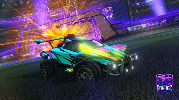 A Rocket League car design from Neptey