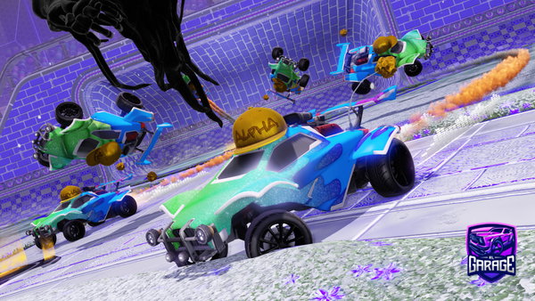 A Rocket League car design from Xinwox7