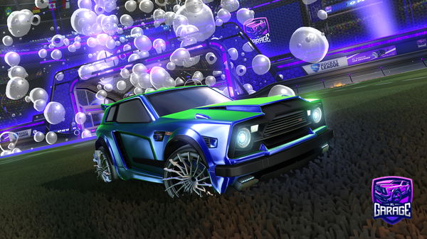 A Rocket League car design from fusionized_89
