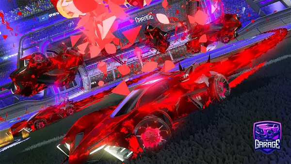 A Rocket League car design from ted13