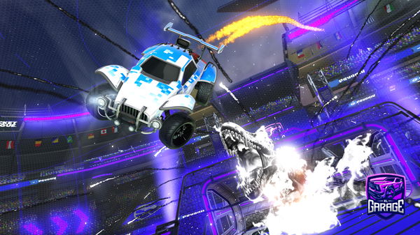 A Rocket League car design from chaosnono555