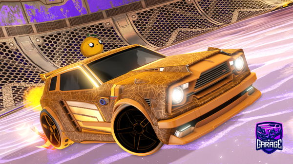 A Rocket League car design from Mafas187