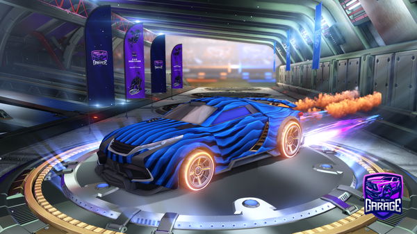 A Rocket League car design from keithmcarrigan