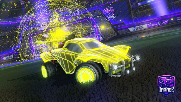 A Rocket League car design from RLSurveyForRLItems