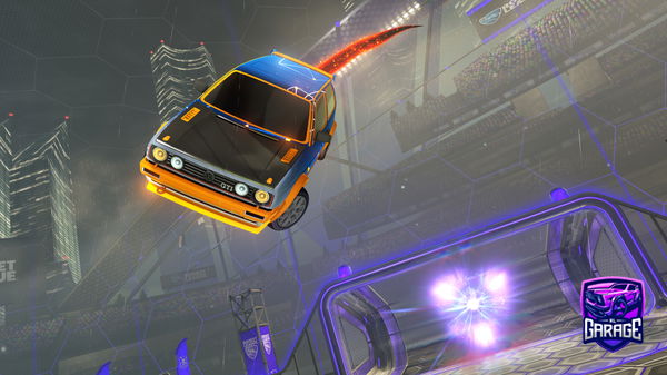 A Rocket League car design from bispridelas