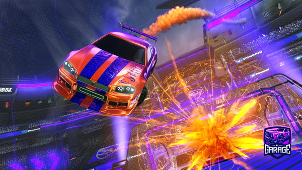 A Rocket League car design from Bearnson45