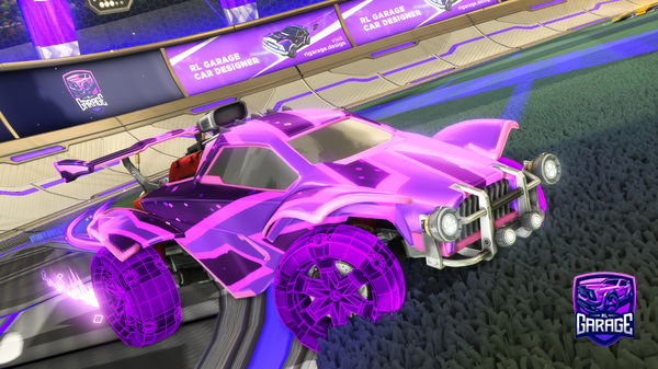 A Rocket League car design from Lennonmcd_12