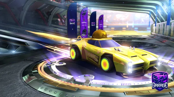 A Rocket League car design from LevinskArgnotvic