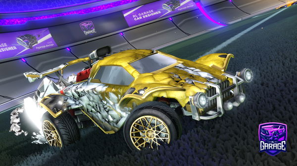 A Rocket League car design from Gunthor