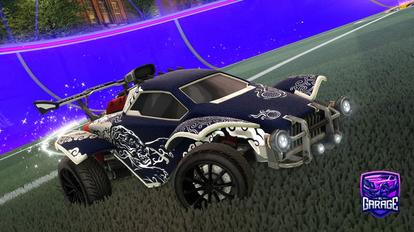 A Rocket League car design from Hilikebyeha123