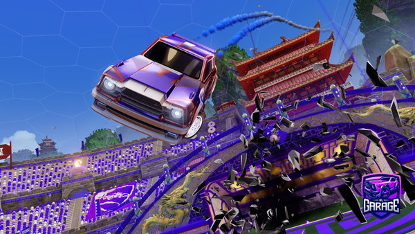 A Rocket League car design from MUJIGUARA