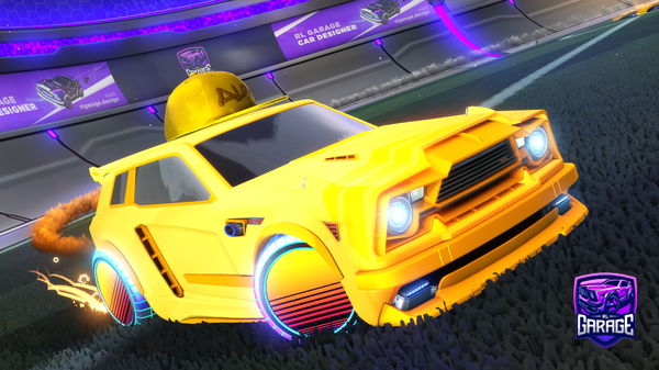 A Rocket League car design from DashPlayz-_-