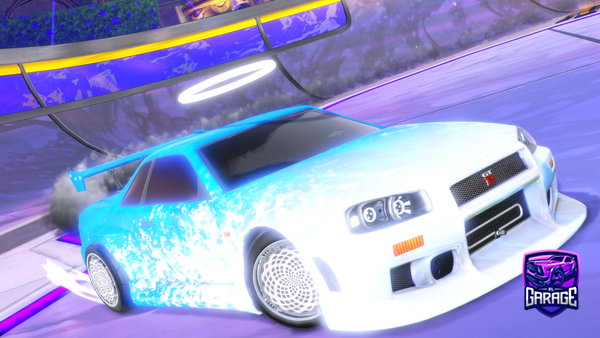 A Rocket League car design from damipatata