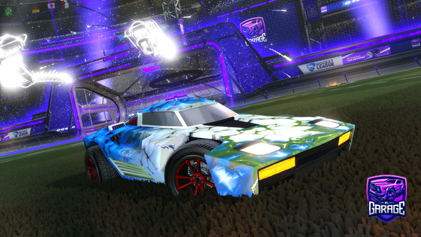A Rocket League car design from Blobbywastaken