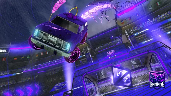 A Rocket League car design from macscheesy