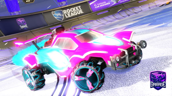 A Rocket League car design from Hyperventilation