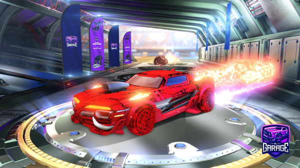 A Rocket League car design from Smacker34
