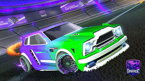 A Rocket League car design from Zoey07