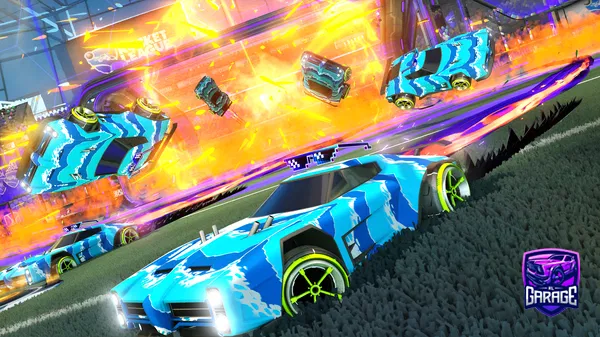 A Rocket League car design from Darkgamer23256