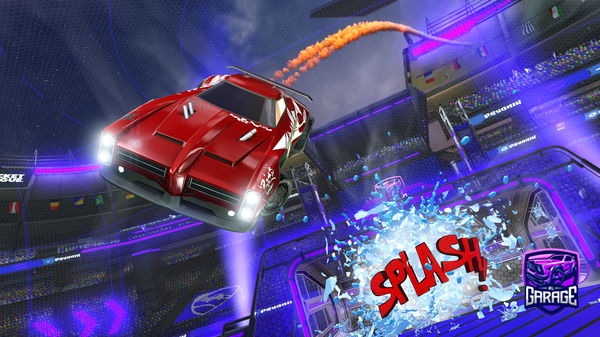 A Rocket League car design from RaccoonsYum