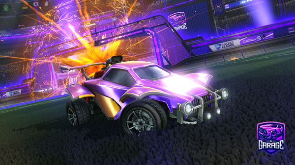 A Rocket League car design from gavinchickeny