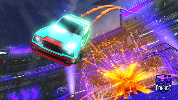 A Rocket League car design from sergiosuarez