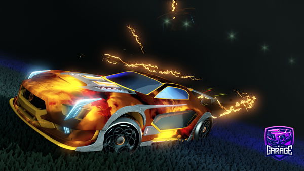 A Rocket League car design from MrRogers143