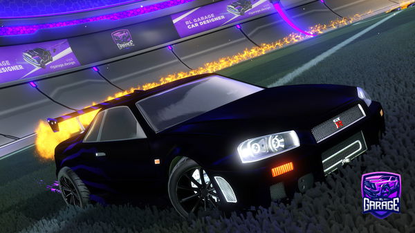 A Rocket League car design from Melxrl_