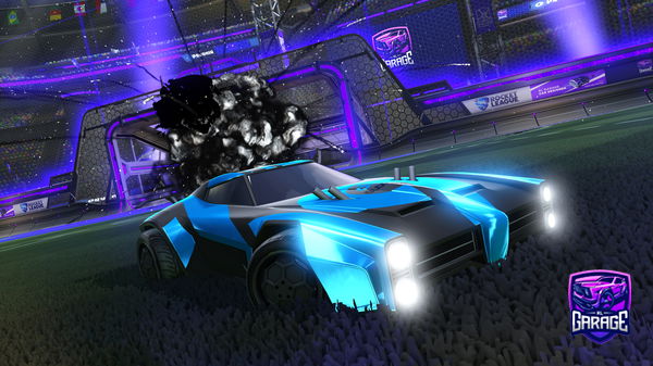 A Rocket League car design from ToxicGaming8807YT