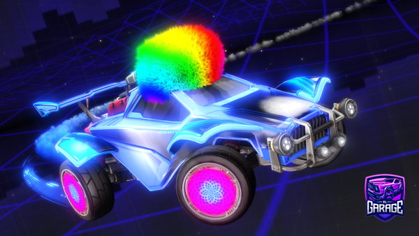 A Rocket League car design from RF_GAMER84
