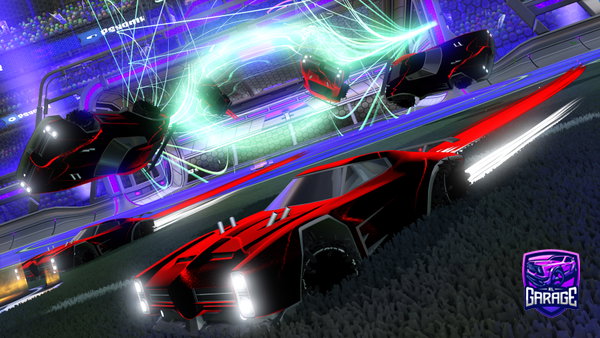 A Rocket League car design from nicolaseye