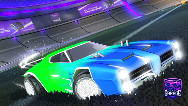 A Rocket League car design from Glidedwolf7