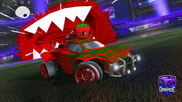 A Rocket League car design from PwrRJSB