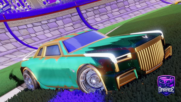 A Rocket League car design from BigSpazzard