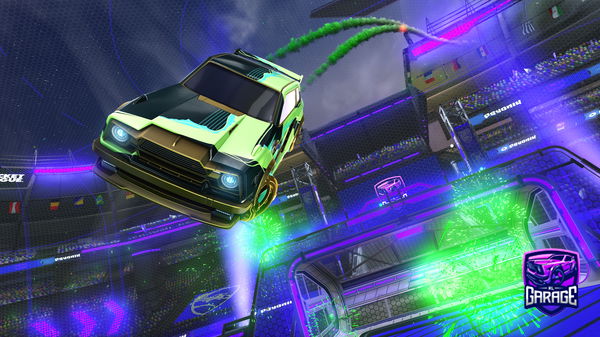 A Rocket League car design from hirioa