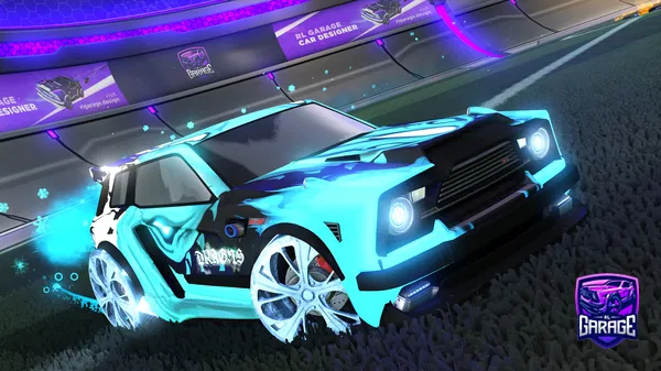 A Rocket League car design from VC187