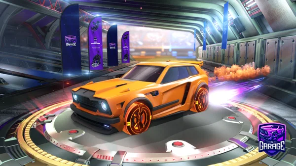 A Rocket League car design from SpaceGamerFr