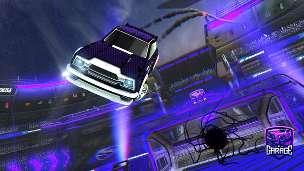 A Rocket League car design from vianotik