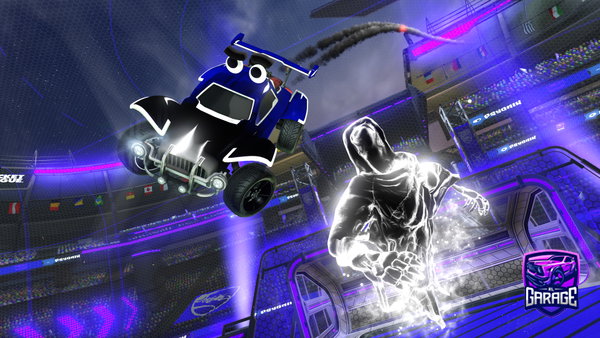 A Rocket League car design from Nowimjustchill
