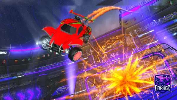 A Rocket League car design from RBLTICO