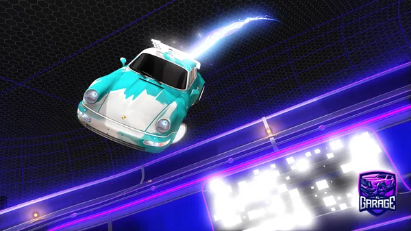 A Rocket League car design from sumsang