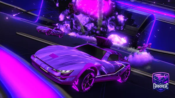 A Rocket League car design from prefix7481