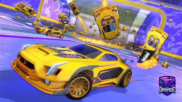 A Rocket League car design from theGAMER3point0