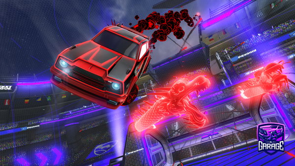 A Rocket League car design from Haze_LX