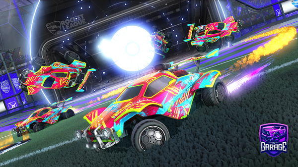 A Rocket League car design from xdishechka