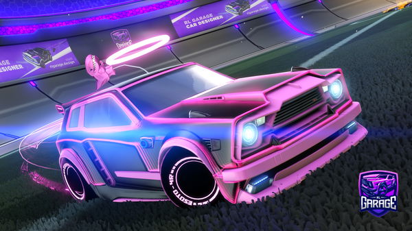 A Rocket League car design from WakTasticYT