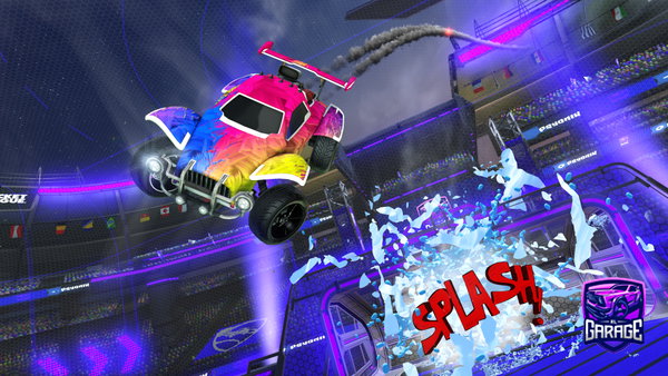 A Rocket League car design from Kirky_12_12