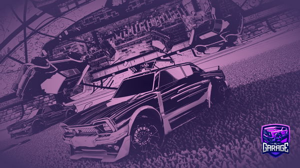 A Rocket League car design from Kwassant